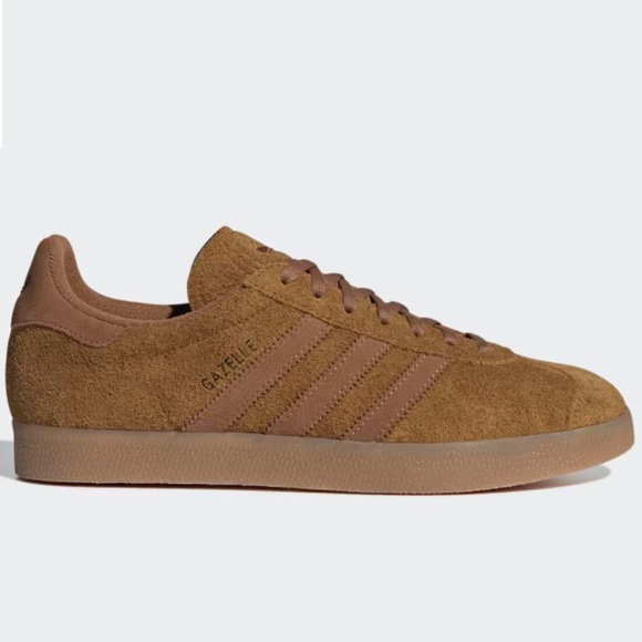 adidas Gazelle Bronze Strata Suede Gum Sole - Picture 3 of 14